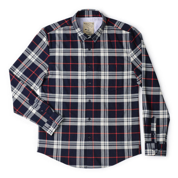 RSVLTS XS RSVLTS Flannel Long Sleeve Sir Plaidrick Stewart – BorlandFlex™ Long Sleeve Flannel Sir Plaidrick Stewart – BorlandFlex™ Long Sleeve Flannel