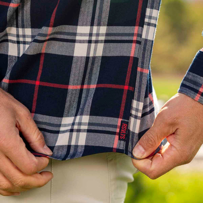 RSVLTS RSVLTS Flannel Long Sleeve Sir Plaidrick Stewart – BorlandFlex™ Long Sleeve Flannel Sir Plaidrick Stewart – BorlandFlex™ Long Sleeve Flannel
