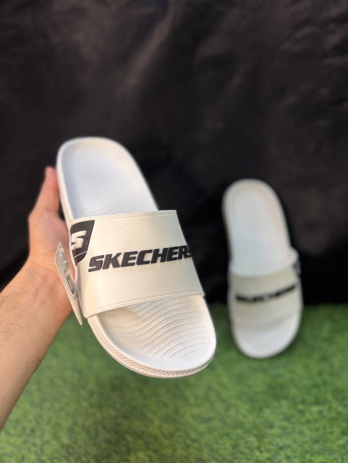 SKECHERS PREMIUM SLIDES | SOFT AND MEDICATED | “SPECIALLY MADE FOR FOOT PAIN RELIEF” - Lavish steps