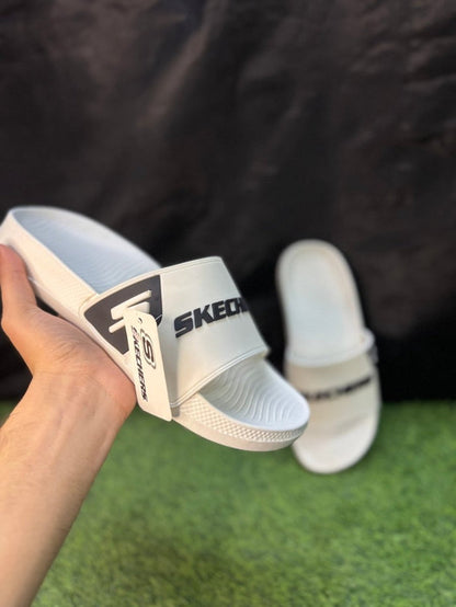 SKECHERS PREMIUM SLIDES | SOFT AND MEDICATED | “SPECIALLY MADE FOR FOOT PAIN RELIEF” - Lavish steps