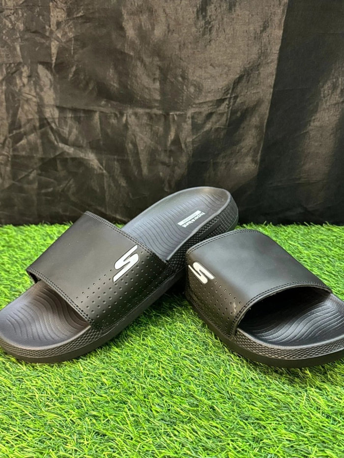 SKECHERS PURE BLACK IMPORTED | HYPER BURST MEDICATED SOLE | “WITH INNER PADDING” - Lavish steps