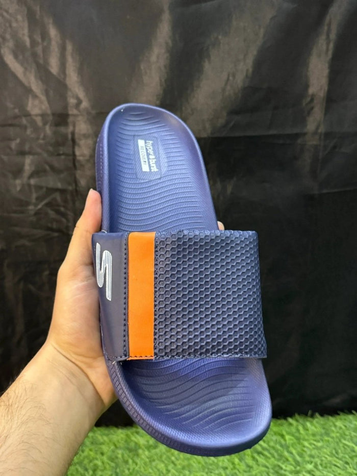 SKECHERS PURE NAVY IMPORTED | HYPER BURST MEDICATED SOLE | “WITH INNER PADDING” - Lavish steps