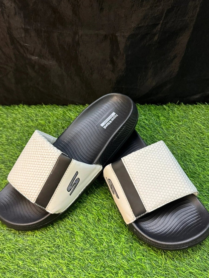 SKECHERS WHITE N BLACK IMPORTED | HYPER BURST MEDICATED SOLE | “WITH INNER PADDING” - Lavish steps