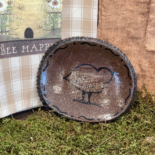 Small Chick Plate Pottery
