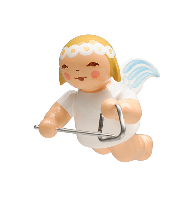 Small Flying / Suspended Marguerite Angel with Triangle - 1" / SALE SAVE 25%
