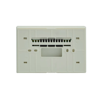 Iview white Smart Thermostat 4.3" LCD Display, NTC Thermistor Smart Thermostat with Schedule, Hold and Hold Until Modes back panel