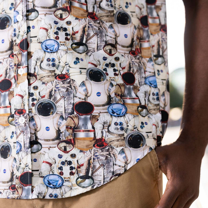 RSVLTS Smithsonian Short Sleeve Shirt Smithsonian Air and Space "Suit Up" – KUNUFLEX Short Sleeve Shirt