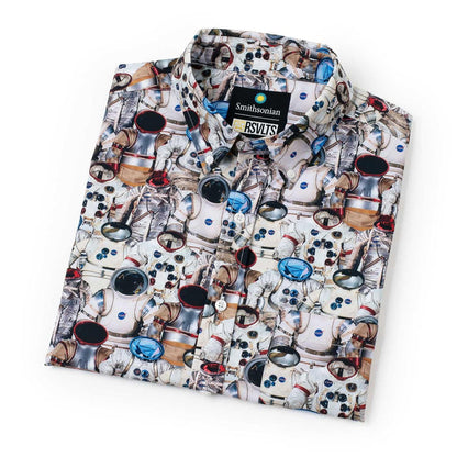 RSVLTS Smithsonian Short Sleeve Shirt Smithsonian Air and Space "Suit Up" – KUNUFLEX Short Sleeve Shirt