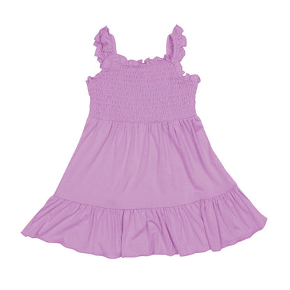 Smocked Dress in Poi