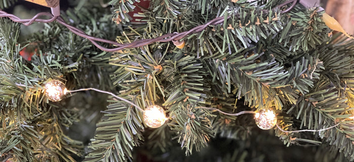 Snowflake Ball Garland LED x 20 W/ Timer