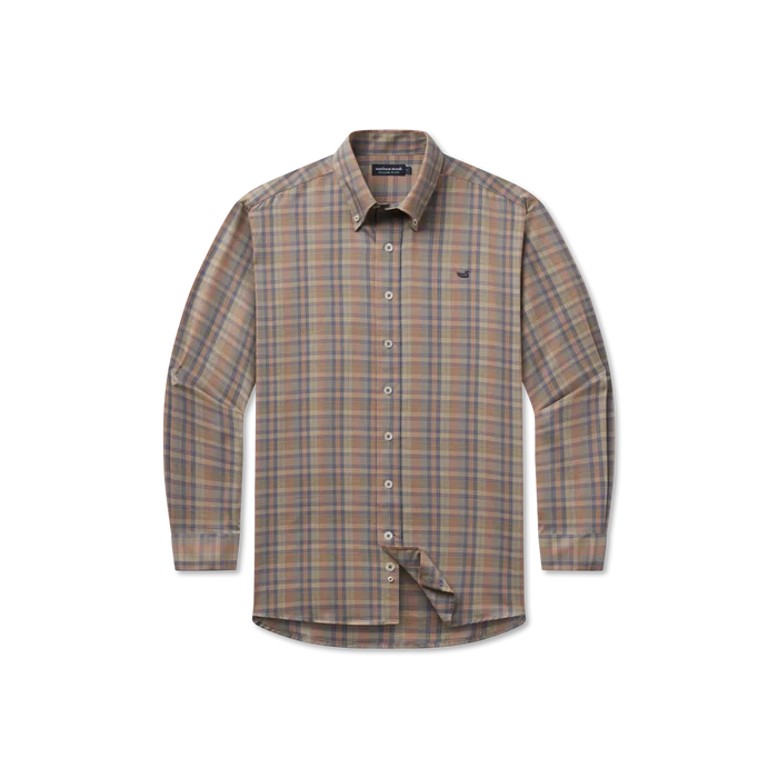 Southern Marsh - Benton Grid Dress Shirt