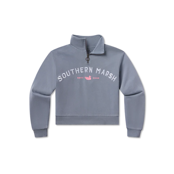 Southern Marsh - SEAWASH™ Vintage Quarter Zip - Trademark