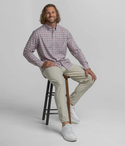 Southern Shirt Co. - Samford Check LS - Aquaverde