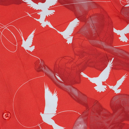 RSVLTS Marvel Short Sleeve Shirt Spider-Man "Frequent-Flyer Miles & Peter" – KUNUFLEX Short Sleeve Shirt Spider-Man "Frequent-Flyer Miles & Peter" – KUNUFLEX Short Sleeve Shirt