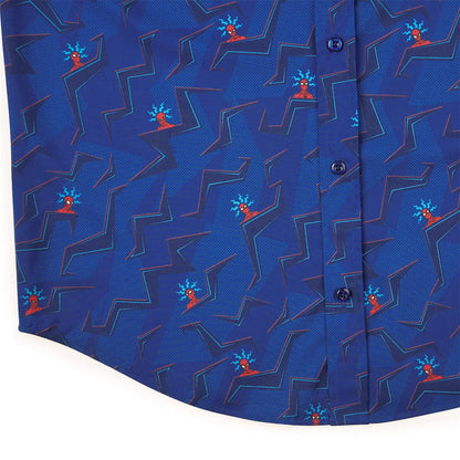 RSVLTS Marvel Short Sleeve Shirt Spider-Man "High Alert" – KUNUFLEX Short Sleeve Shirt Spider-Man "High Alert" – KUNUFLEX Short Sleeve Shirt