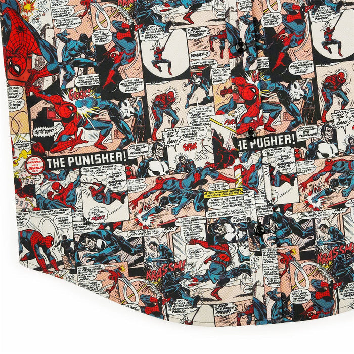 RSVLTS Marvel Short Sleeve Shirt Spider-Man "Punishing Panels" – KUNUFLEX Short Sleeve Shirt Spider-Man "Punishing Panels" – KUNUFLEX Short Sleeve Shirt