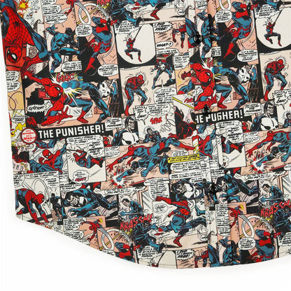 RSVLTS Marvel Short Sleeve Shirt Spider-Man "Punishing Panels" – KUNUFLEX Short Sleeve Shirt Spider-Man "Punishing Panels" – KUNUFLEX Short Sleeve Shirt