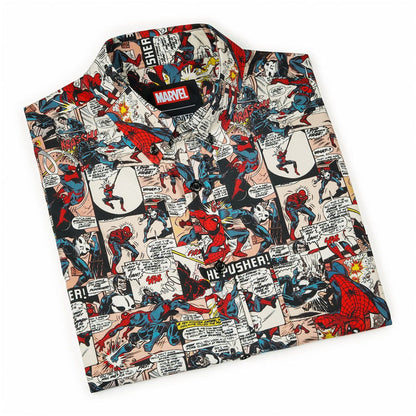 RSVLTS Marvel Short Sleeve Shirt Spider-Man "Punishing Panels" – KUNUFLEX Short Sleeve Shirt Spider-Man "Punishing Panels" – KUNUFLEX Short Sleeve Shirt