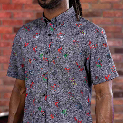 RSVLTS Marvel Short Sleeve Shirt Spider-Man "Tensile Torment" – KUNUFLEX Short Sleeve Shirt Spider-Man "Tensile Torment" – KUNUFLEX Short Sleeve Shirt