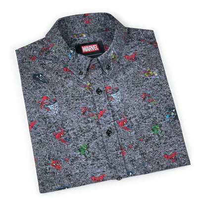 RSVLTS Marvel Short Sleeve Shirt Spider-Man "Tensile Torment" – KUNUFLEX Short Sleeve Shirt Spider-Man "Tensile Torment" – KUNUFLEX Short Sleeve Shirt