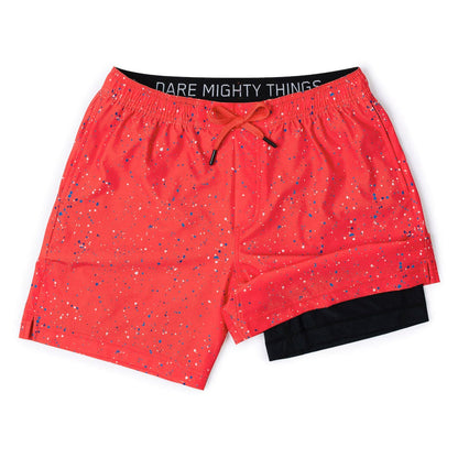 RSVLTS RSVLTS DMT Training Shorts Splat Damon (Infrared) – V1 Lined Training Shorts Splat Damon (Infrared) – V1 Lined Training Shorts