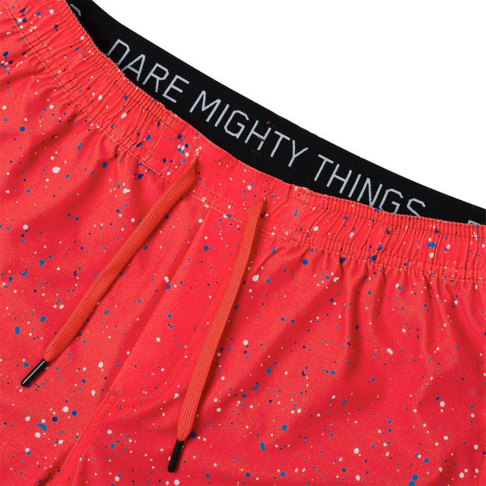 RSVLTS RSVLTS DMT Training Shorts Splat Damon (Infrared) – V1 Lined Training Shorts Splat Damon (Infrared) – V1 Lined Training Shorts