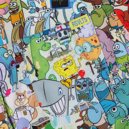 RSVLTS Nickelodeon Youth Short Sleeve Shirt Spongebob "Welcome to Bikini Bottom" – Youth KUNUFLEX Short Sleeve Shirt Spongebob "Welcome to Bikini Bottom" – Youth KUNUFLEX Short Sleeve Shirt