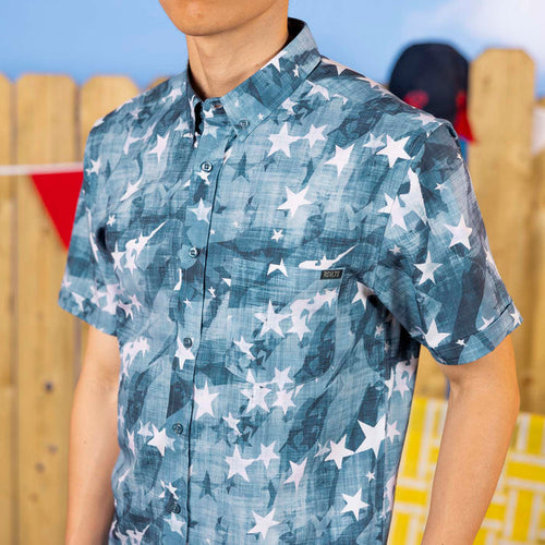 RSVLTS RSVLTS Short Sleeve Shirt Star-Spangled Banger – KUNUFLEX Short Sleeve Shirt Star-Spangled Banger – KUNUFLEX Short Sleeve Shirt