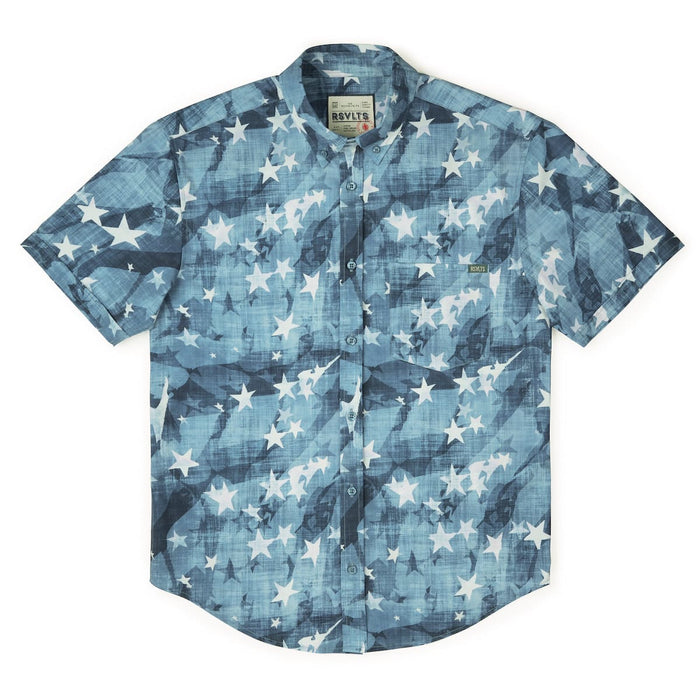 RSVLTS RSVLTS Short Sleeve Shirt Star-Spangled Banger – KUNUFLEX Short Sleeve Shirt Star-Spangled Banger – KUNUFLEX Short Sleeve Shirt