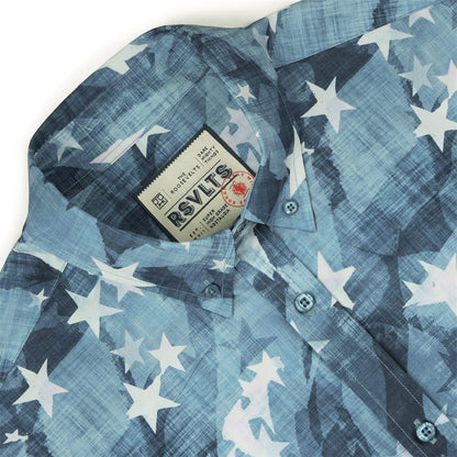RSVLTS RSVLTS Short Sleeve Shirt Star-Spangled Banger – KUNUFLEX Short Sleeve Shirt Star-Spangled Banger – KUNUFLEX Short Sleeve Shirt
