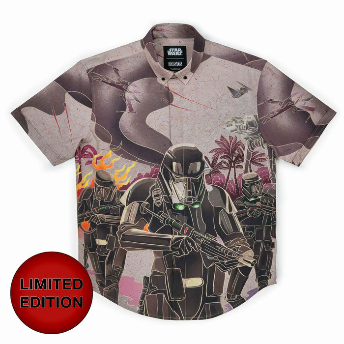 RSVLTS Star Wars Short Sleeve Shirt Star Wars™ "Death on the Dunes" – KUNUFLEX Short Sleeve Shirt Star Wars™ "Death on the Dunes" – KUNUFLEX Short Sleeve Shirt