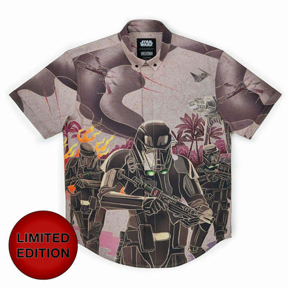 RSVLTS Star Wars Short Sleeve Shirt Star Wars™ "Death on the Dunes" – KUNUFLEX Short Sleeve Shirt Star Wars™ "Death on the Dunes" – KUNUFLEX Short Sleeve Shirt