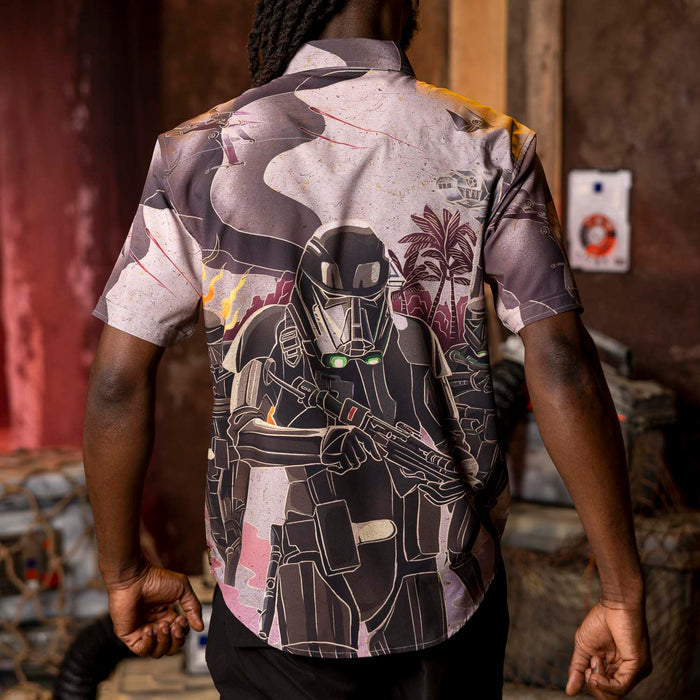RSVLTS Star Wars Short Sleeve Shirt Star Wars™ "Death on the Dunes" – KUNUFLEX Short Sleeve Shirt Star Wars™ "Death on the Dunes" – KUNUFLEX Short Sleeve Shirt