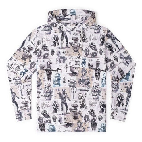 RSVLTS xs RSVLTS® STAR WARS - May 4th Collection "Droid Drawings" _ Hoodie STAR WARS - May 4th Collection "Droid Drawings" _ Hoodie