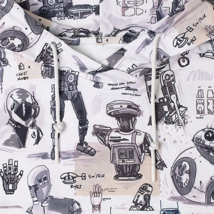 RSVLTS RSVLTS® STAR WARS - May 4th Collection "Droid Drawings" _ Hoodie STAR WARS - May 4th Collection "Droid Drawings" _ Hoodie