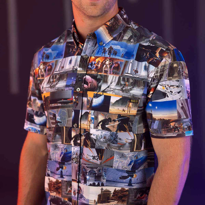 RSVLTS Star Wars Short Sleeve Shirt Star Wars™ "The Art of Wars" – KUNUFLEX Short Sleeve Shirt
