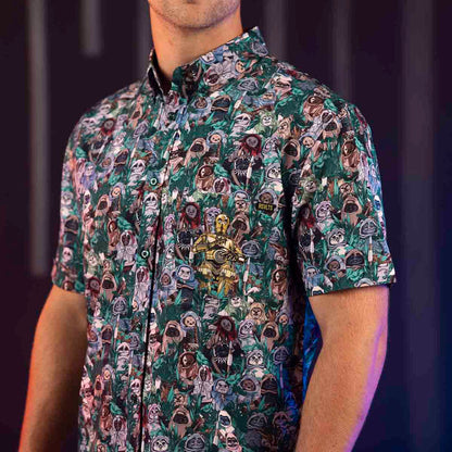 RSVLTS Star Wars Short Sleeve Shirt Star Wars™ "The Golden One" – KUNUFLEX Short Sleeve Shirt