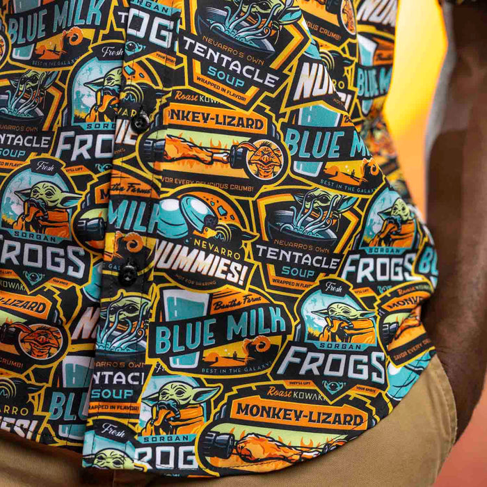 RSVLTS Star Wars Star Wars™ The Mandalorian™ “Mandolicious” – KUNUFLEX Short Sleeve Shirt