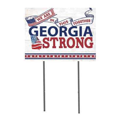 State Strong Lawn Sign Georgia