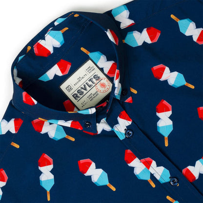 RSVLTS RSVLTS Short Sleeve Shirt Steve Pops & Freedom – KUNUFLEX Short Sleeve Shirt