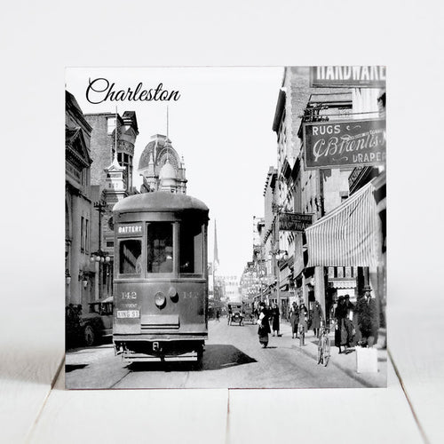 Street Car on King Street - Charleston, SC c.1920