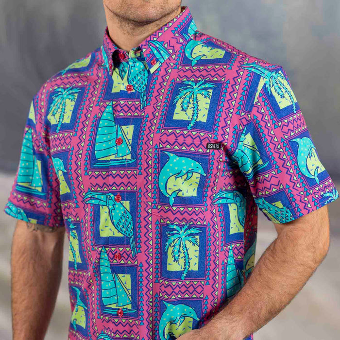 RSVLTS RSVLTS Short Sleeve Shirt Tapa Tropic – KUNUFLEX Short Sleeve Shirt Tapa Tropic – KUNUFLEX Short Sleeve Shirt