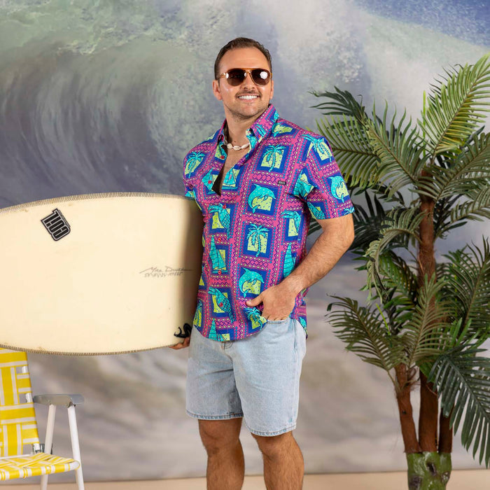 RSVLTS RSVLTS Short Sleeve Shirt Tapa Tropic – KUNUFLEX Short Sleeve Shirt Tapa Tropic – KUNUFLEX Short Sleeve Shirt
