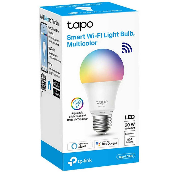 Tapo Wi-Fi Smart Bulb | Multicolour Tapo Smart Bulb Euronics Ireland