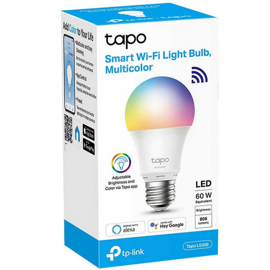 Tapo Wi-Fi Smart Bulb | Multicolour Tapo Smart Bulb Euronics Ireland