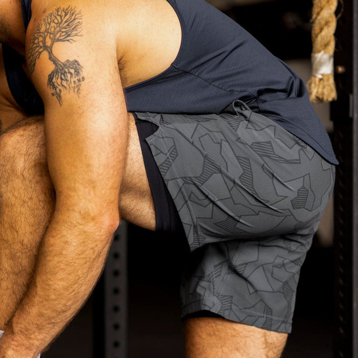 RSVLTS RSVLTS DMT Training Shorts Tectonic – V1 Lined Training Shorts Tectonic – V1 Lined Training Shorts