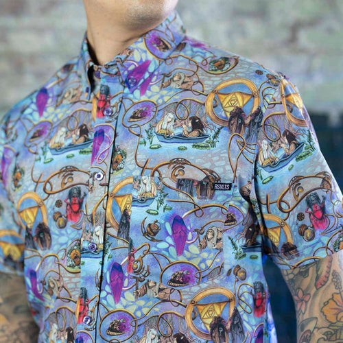 RSVLTS RSVLTS The Dark Crystal "Age of Wonder" – KUNUFLEX Short Sleeve Shirt