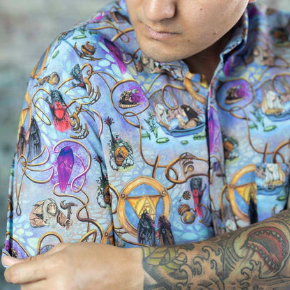RSVLTS RSVLTS The Dark Crystal "Age of Wonder" – KUNUFLEX Short Sleeve Shirt
