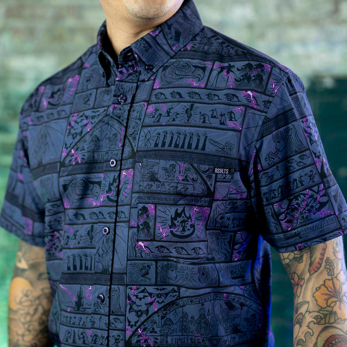 RSVLTS RSVLTS The Dark Crystal "Wall of Destiny" – KUNUFLEX Short Sleeve Shirt