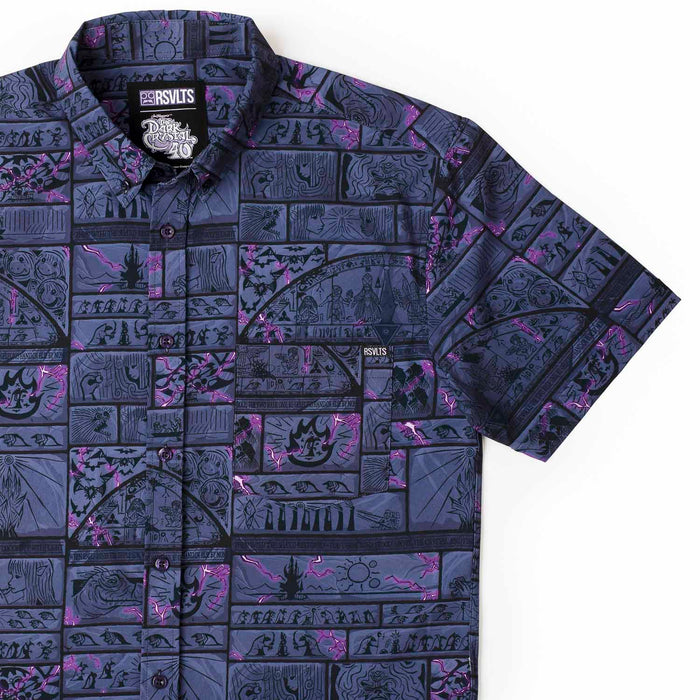 RSVLTS XS RSVLTS The Dark Crystal "Wall of Destiny" – KUNUFLEX Short Sleeve Shirt